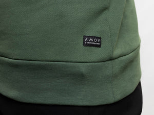 AMOV Logo Sweat Men Bottle Green