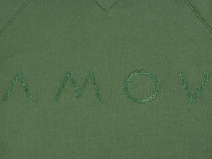 AMOV Logo Sweat Men Bottle Green