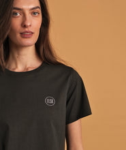 Load image into Gallery viewer, ELSK Round Logo Black Tee