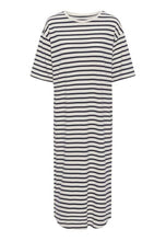 Load image into Gallery viewer, Grobund T-shirt Dress Stripe