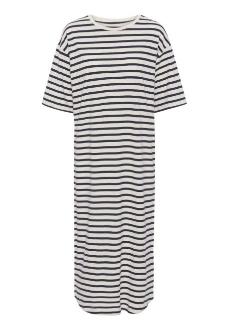 Grobund T-shirt Dress Stripe
