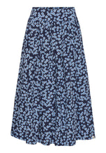 Load image into Gallery viewer, Grobund Mette Blue Flower Skirt