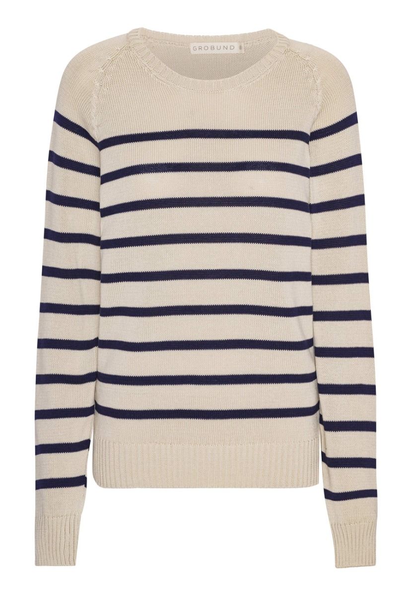 Grobund Helga Stripe White